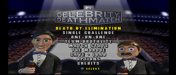MTV Celebrity Deathmatch Title Screen